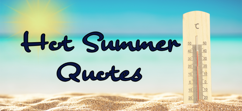 Hot Summer Quotes Cover Picture