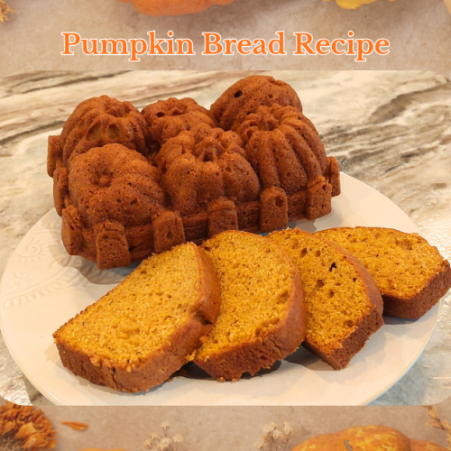 Pumpkin Bread Recipe Cover pic