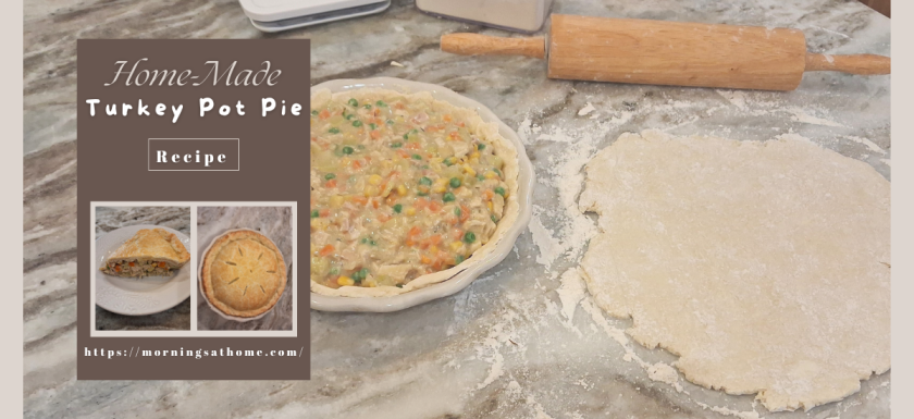 Home Made Turkey Pot Pie Recipe Cover Picture
