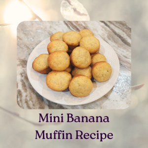 Mini Banana Muffin Recipe
